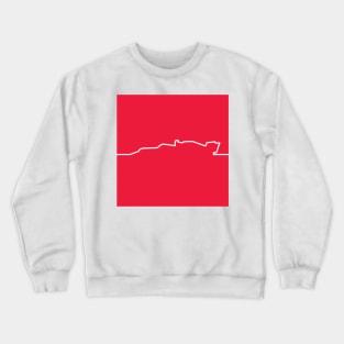 Haas F1 Car Line Art 2 - 2021 Model Crewneck Sweatshirt